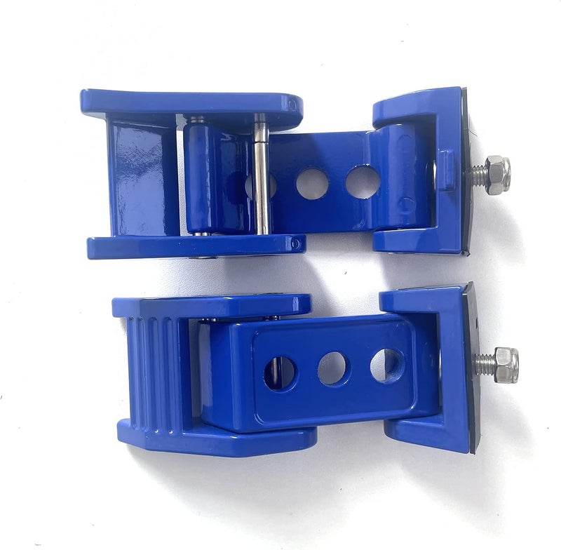 Brangstak Stainless Steel Latch Hood Capture Kit for 2007-2018 Jeep Wrangler JK JKU and 2018-2022 Jeep Wrangler JLJLU Gladiator 2-Door and 4-Door (Blue) - Image 5